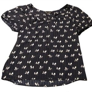 Sara Michelle • Bird Design Lightweight Top
